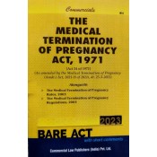 Commercial's The Medical Termination of Pregnancy Act, 1971 alongwith Rules & Regulations Bare Act 2023